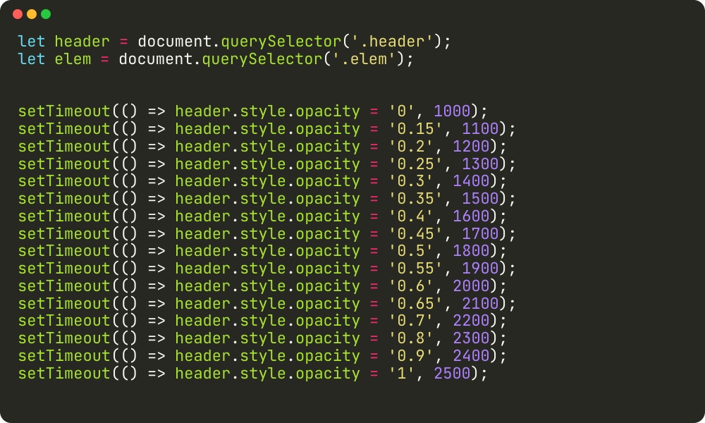 Когда знаешь как setTimeout работает в Javascript
