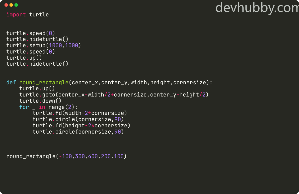 How to make an oval in Python turtle?
