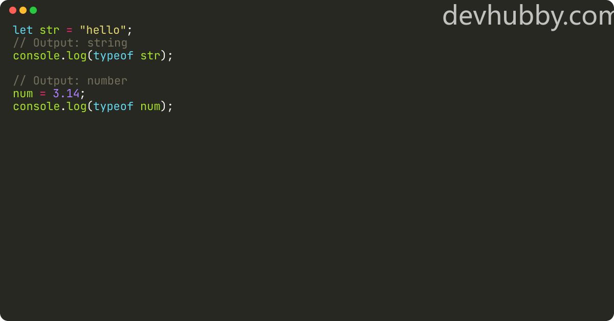 How to check the type of a variable in TypeScript?