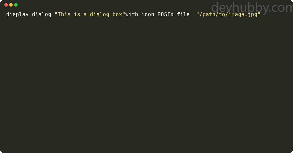 How To Display An Image In AppleScript how-to-display-an-image-in-applescript